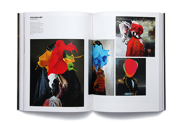art books featuring thomas robson, Making a splash graphics that flow, book interior image 14