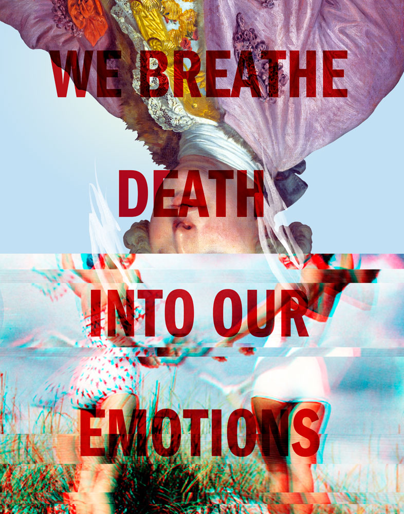 we breath death into our emotions, image